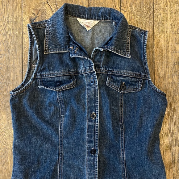 ✨SOLD✨ 90’s Denim Northern Reflections Dress - Picture 3 of 6